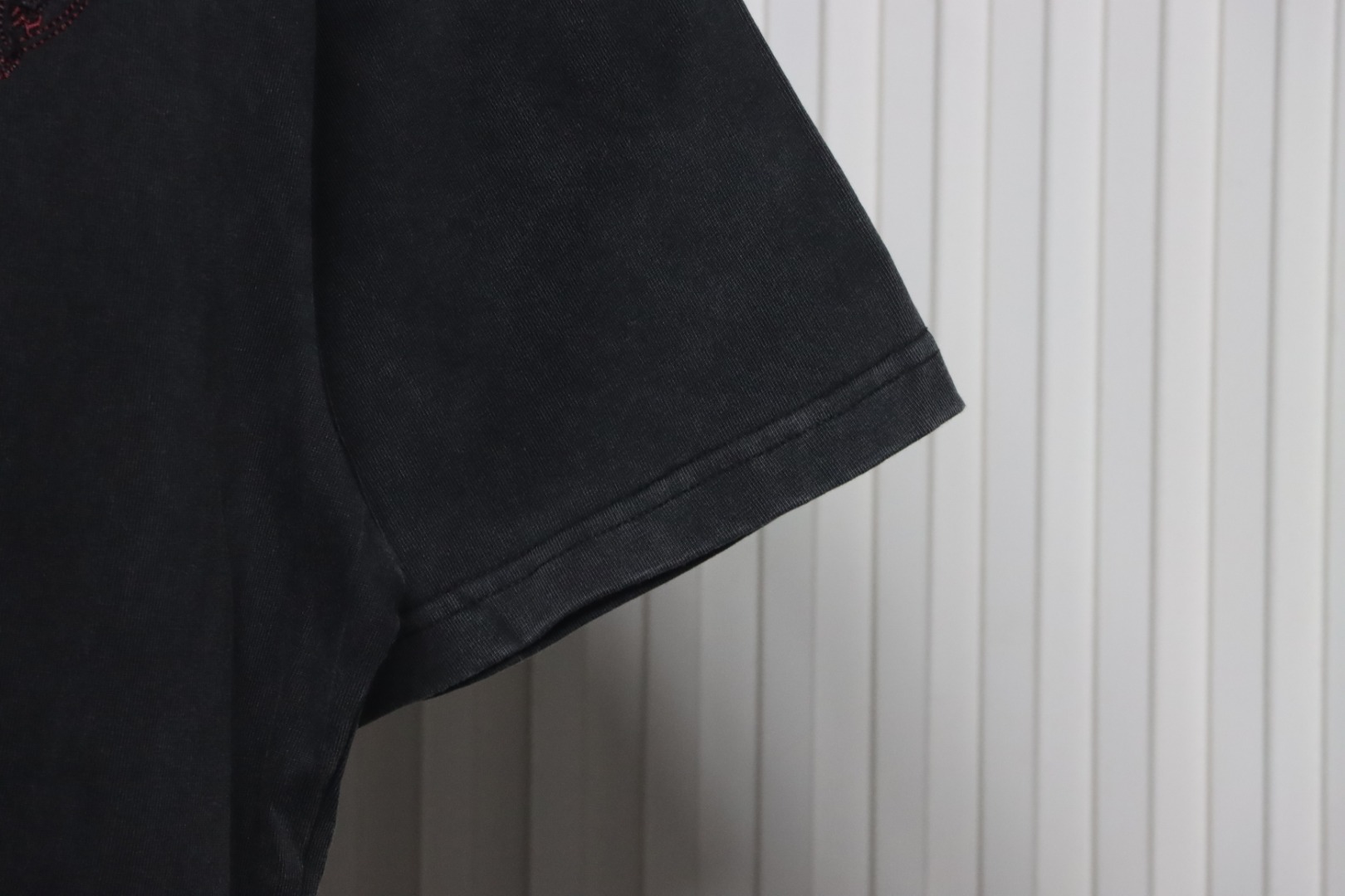 Chrome Hearts Heavy Industry Horseshoe Cross Hardware Old Hardware T-shirt Black