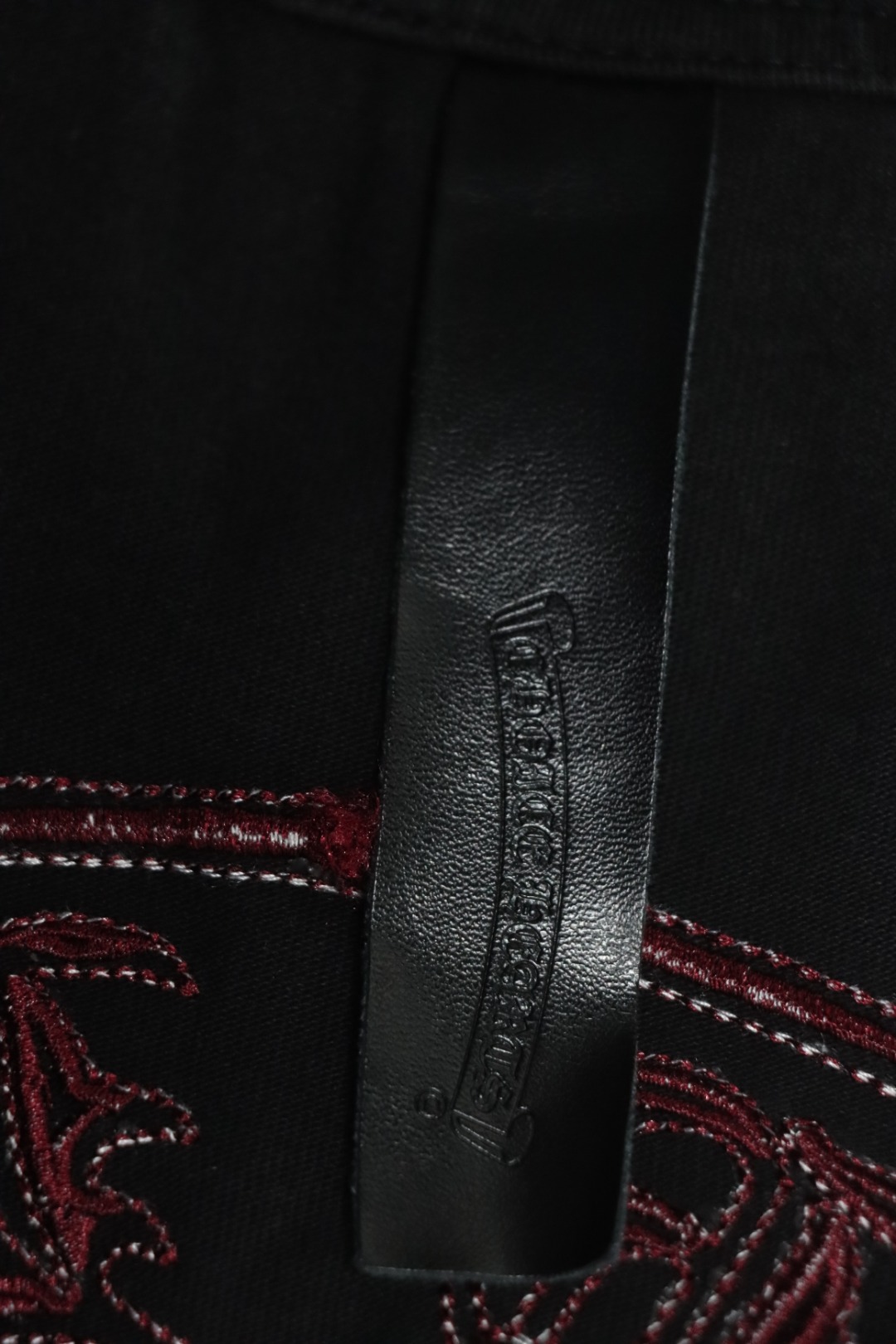 Chrome Hearts Heavy Industry Horseshoe Cross Hardware Old Hardware T-shirt Black