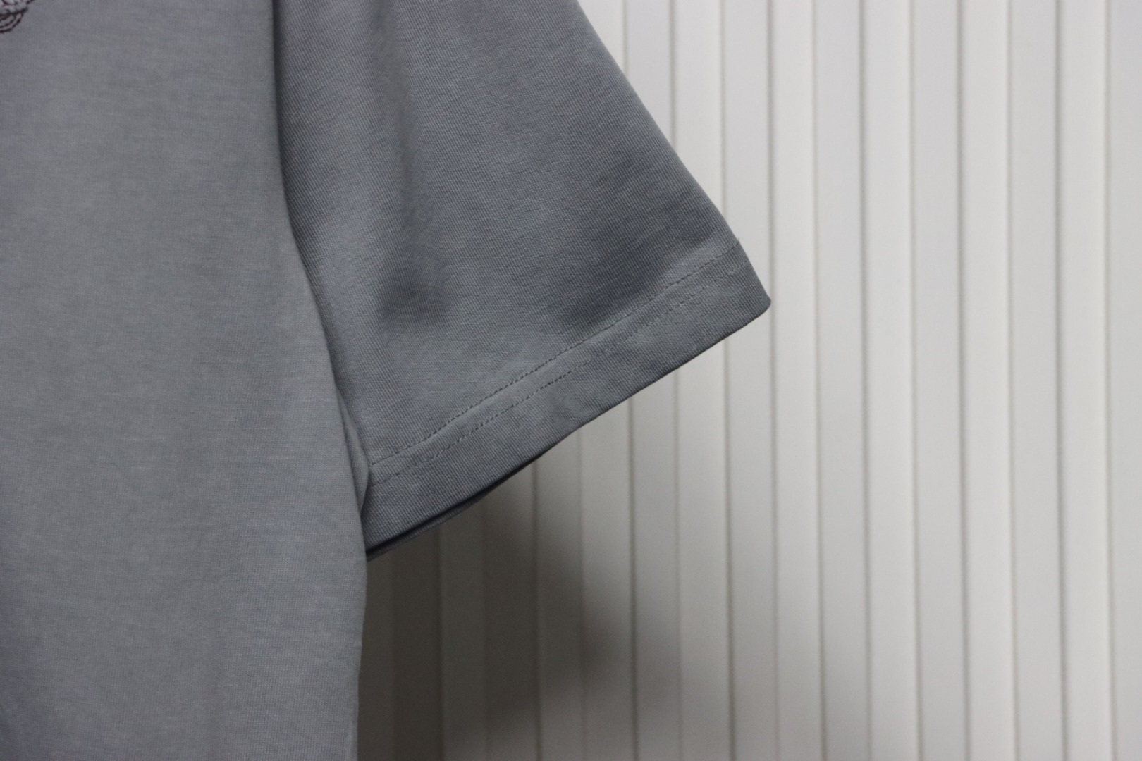 Chrome Hearts Heavy Industry Horseshoe Cross Hardware Old Hardware T-shirt Grey