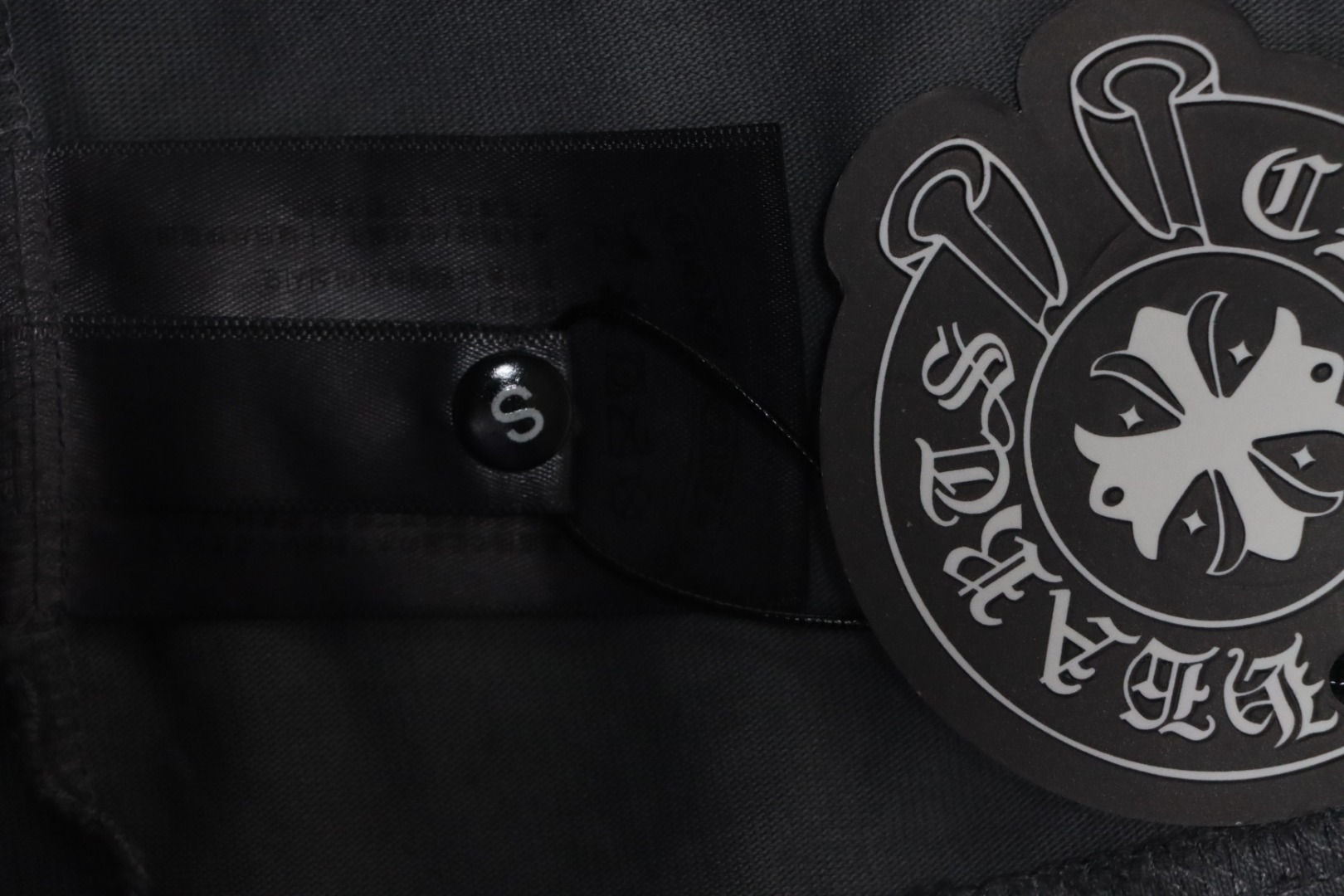 Chrome Hearts Heavy Industry Horseshoe Cross Hardware Old Hardware T-shirt Grey