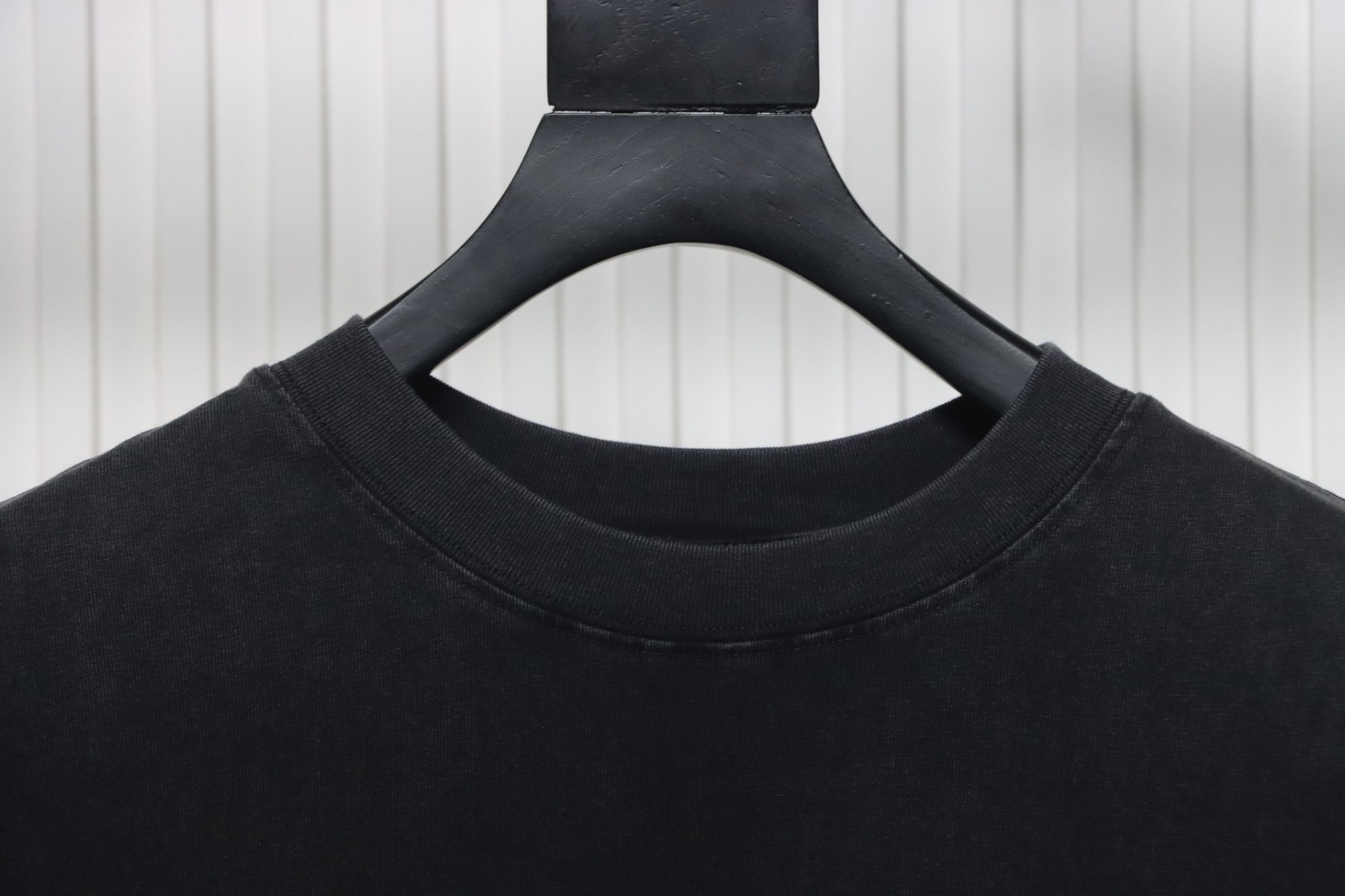 Chrome Hearts Heavy Patch Cross Hot Diamond Distressed T-shirt Black