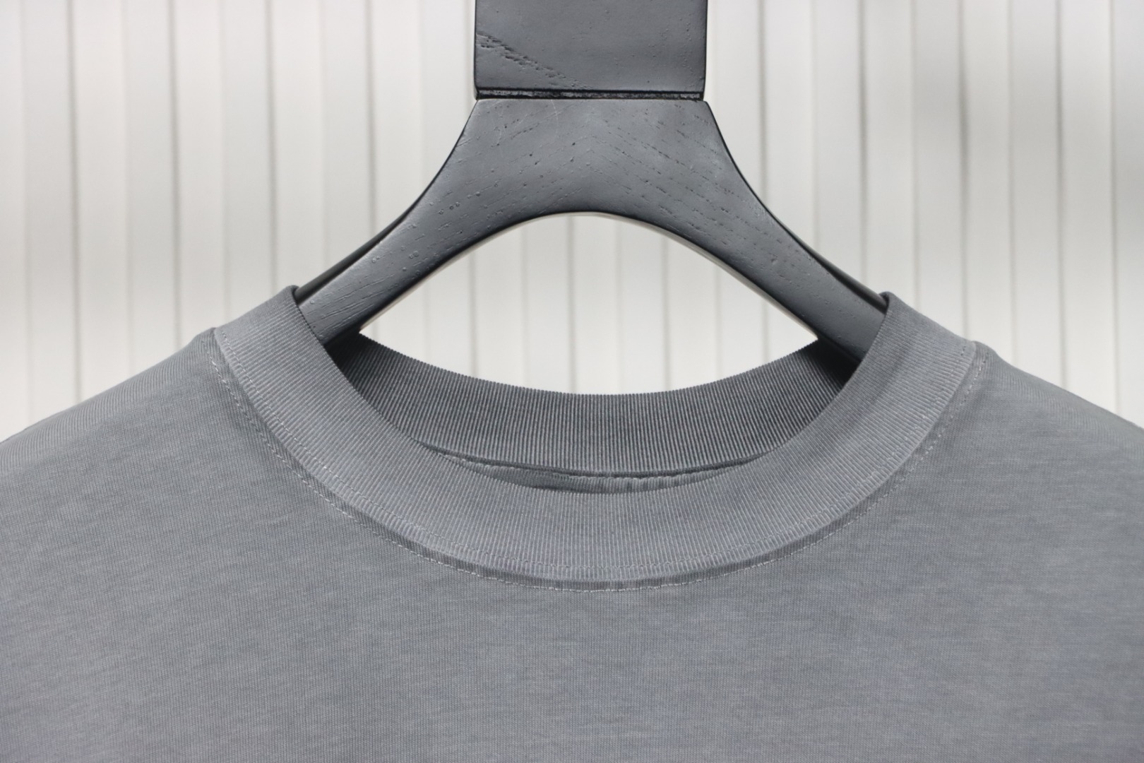 Chrome Hearts Heavy Patch Cross Hot Diamond Distressed T-shirt Grey