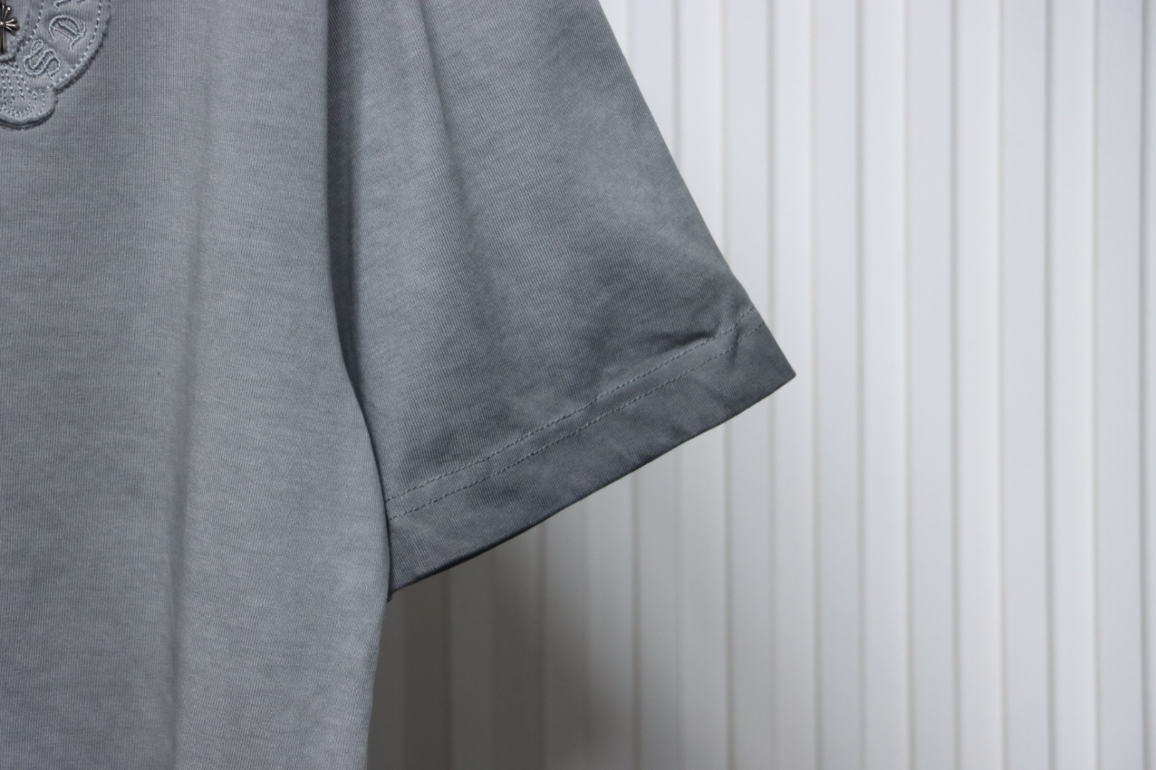 Chrome Hearts Heavy Washing and Aging T-shirt Grey