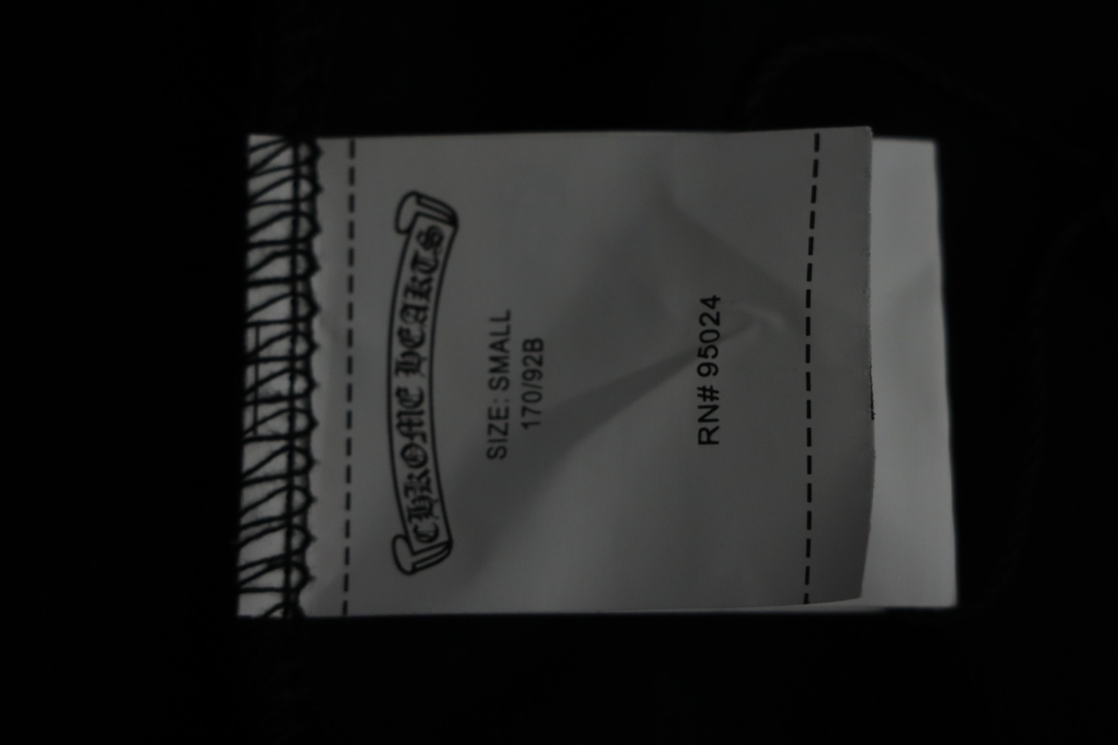 Chrome Hearts Leather Label T-shirt Black