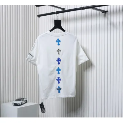 Chrome Hearts Leather Label T-shirt White 02