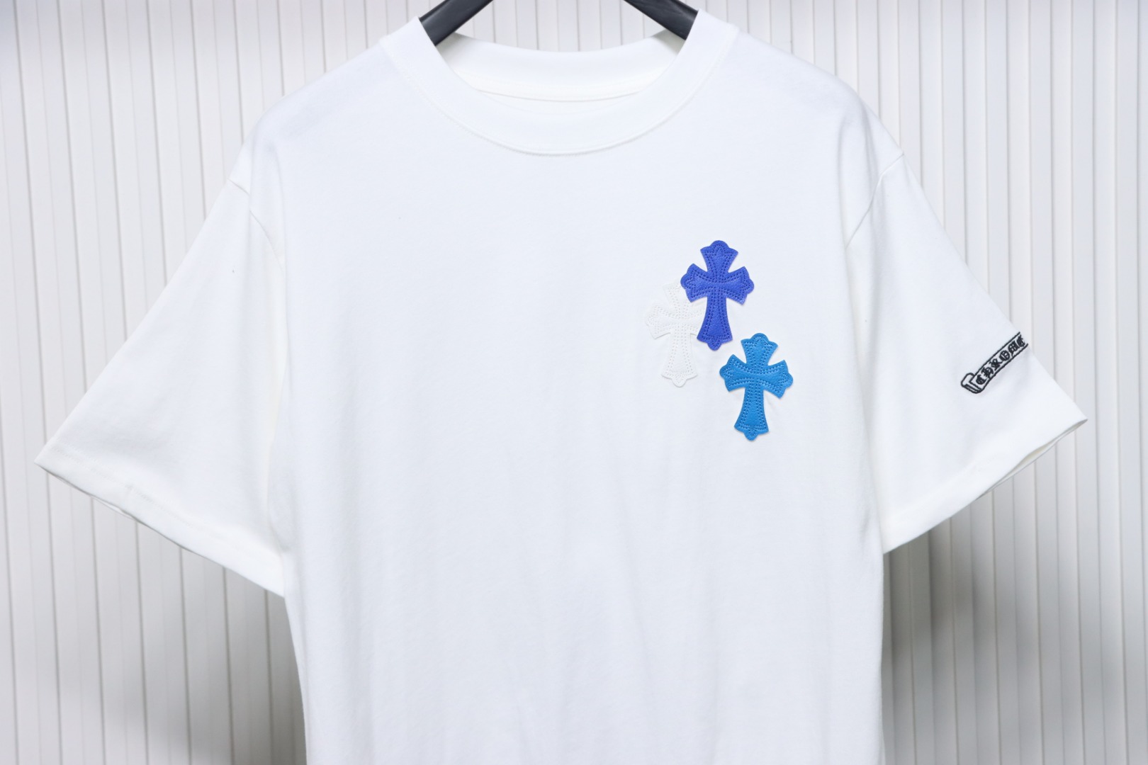 Chrome Hearts Leather Label T-shirt White