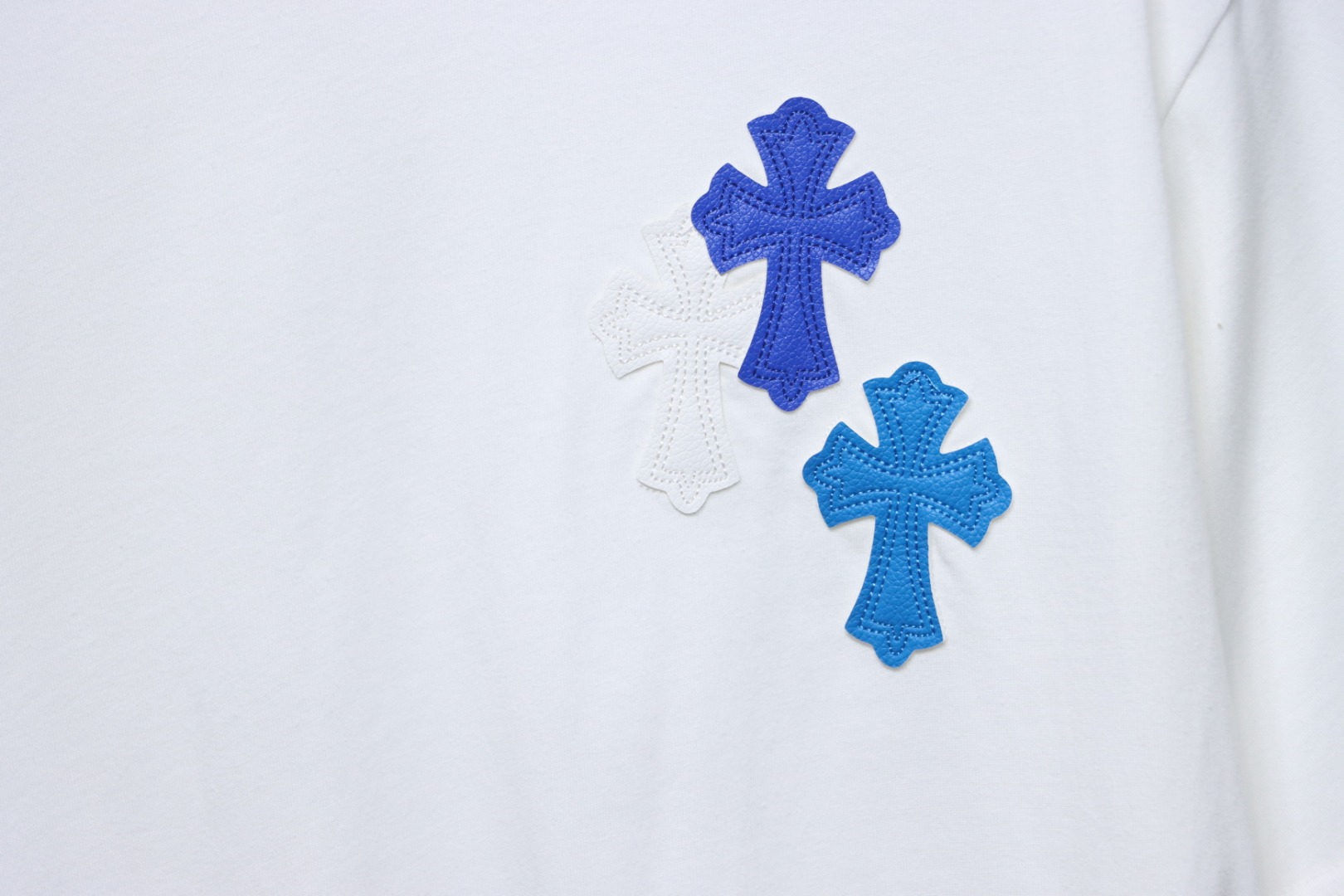 Chrome Hearts Leather Label T-shirt White