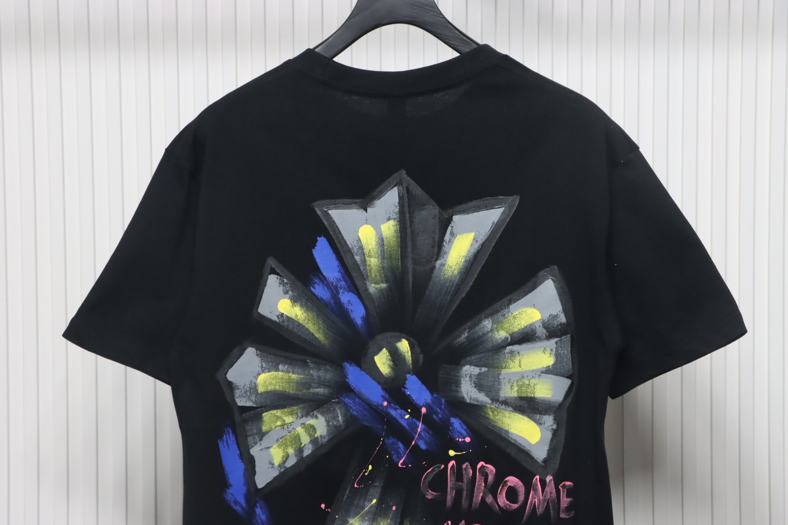 Chrome Hearts Painted Petals T-shirt Black