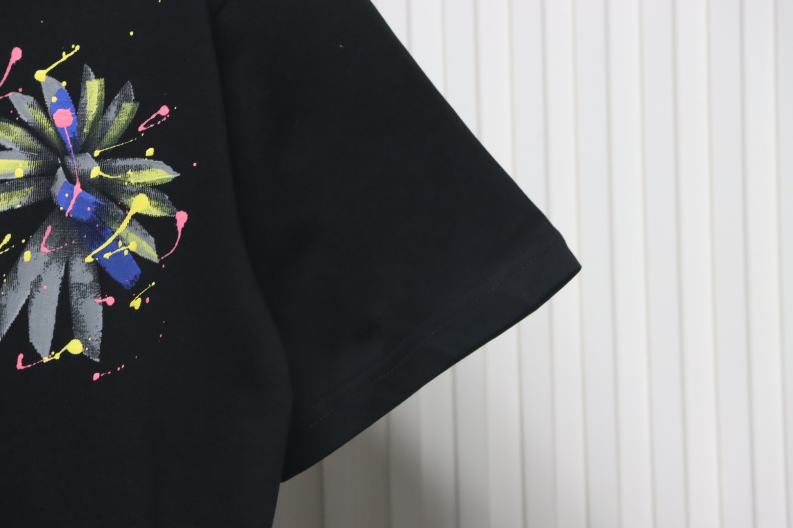 Chrome Hearts Painted Petals T-shirt Black