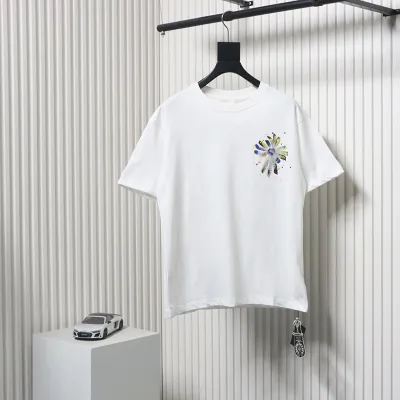 Chrome Hearts Painted Petals T-shirt White 01