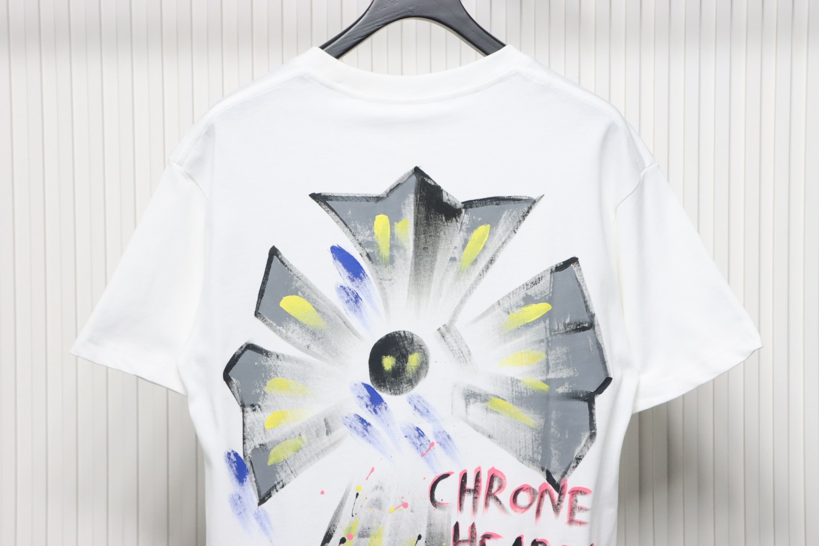 Chrome Hearts Painted Petals T-shirt White