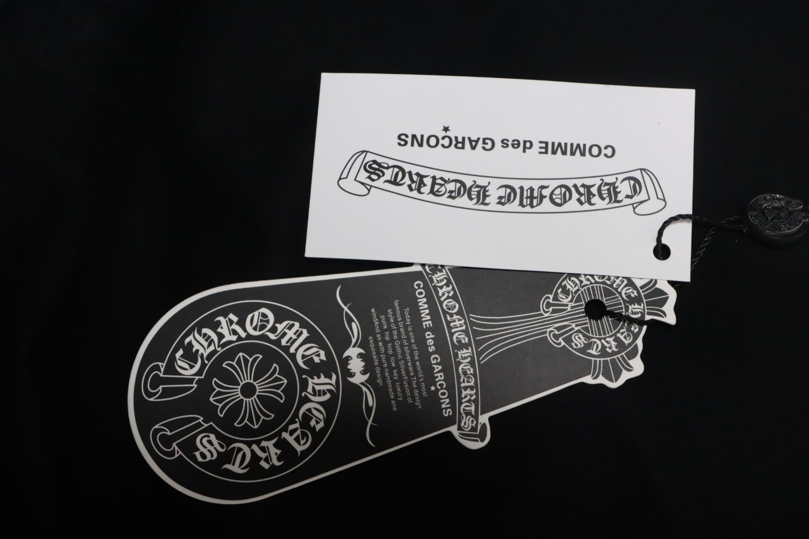 Chrome Hearts Rivets Full Diamond T-shirt Black