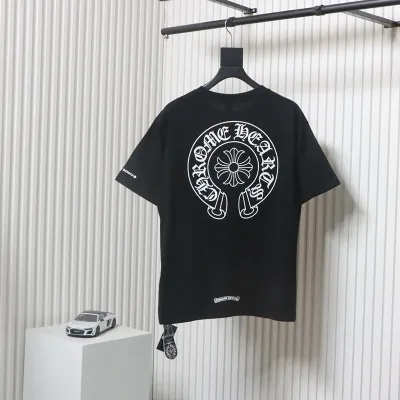 Chrome Hearts Sanskrit Cross Print T-shirt Black 02