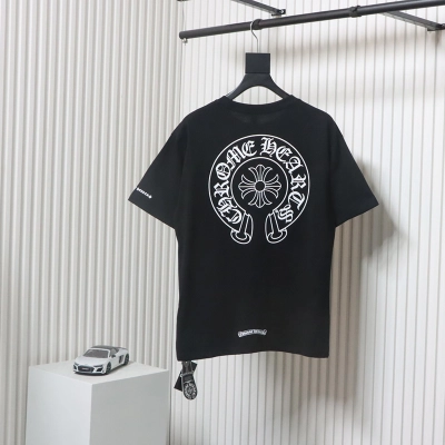 Chrome Hearts Sanskrit Cross Print T-shirt Black 02