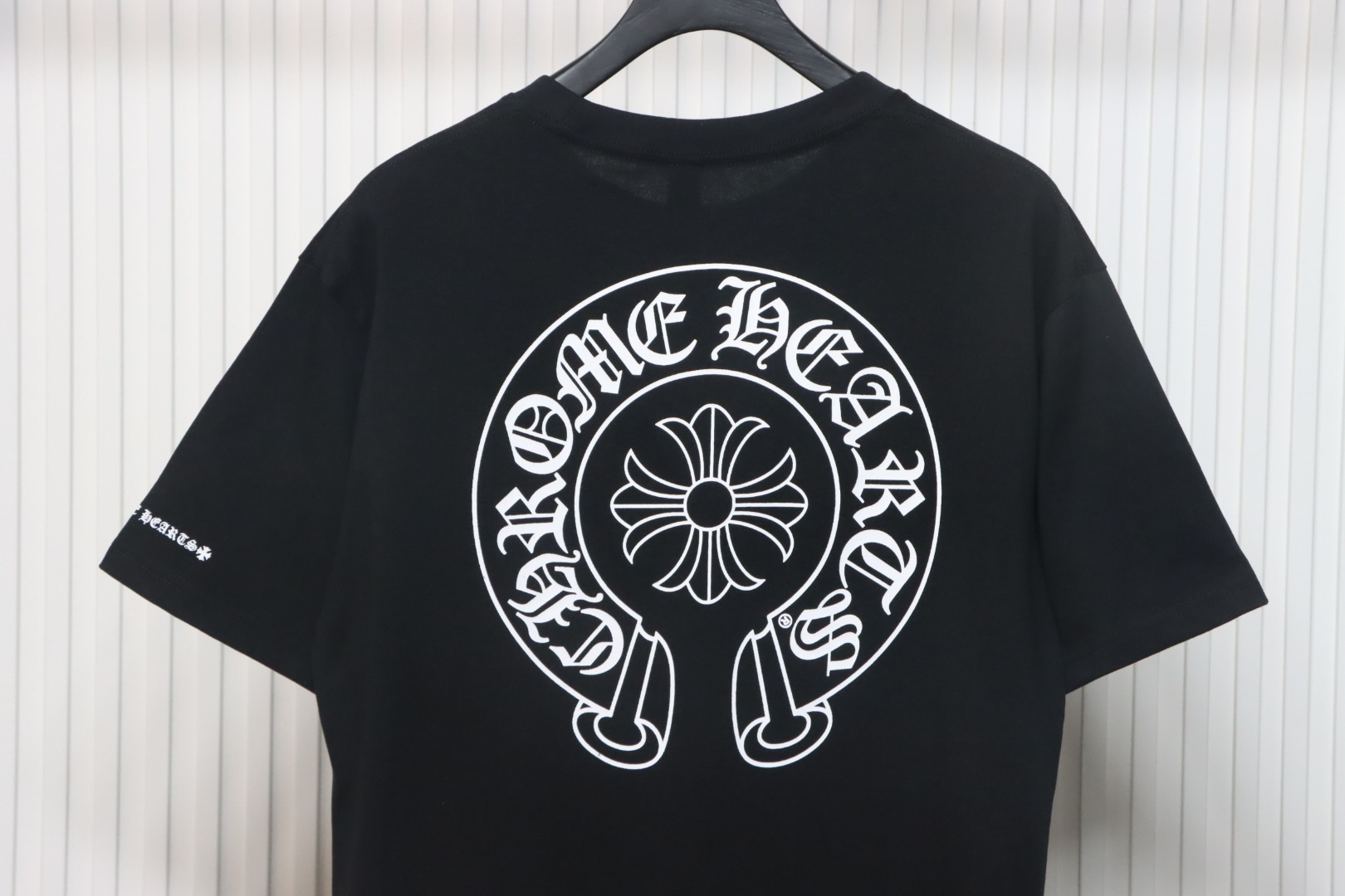Chrome Hearts Sanskrit Cross Print T-shirt Black