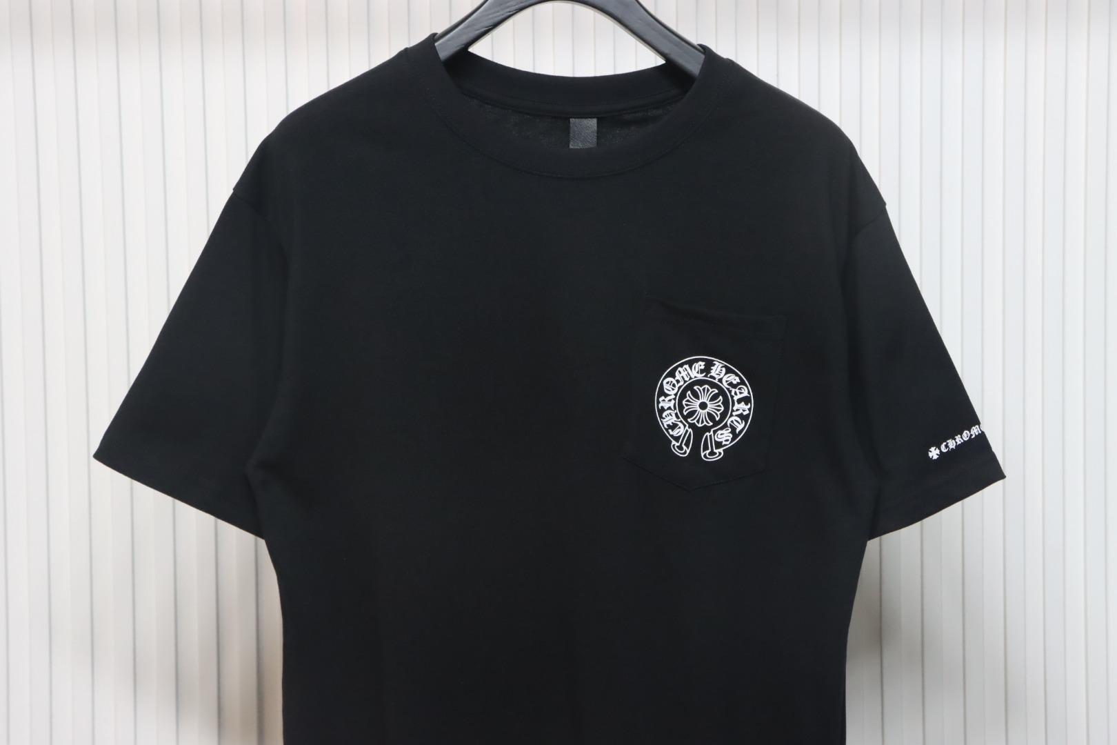 Chrome Hearts Sanskrit Cross Print T-shirt Black