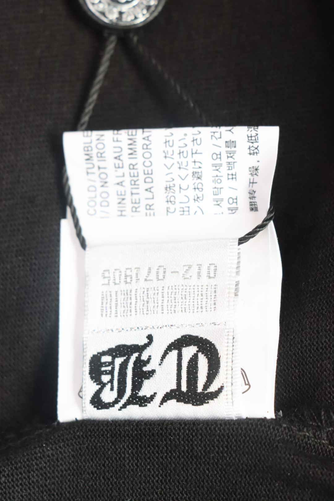 Chrome Hearts Sanskrit Cross Print T-shirt Black