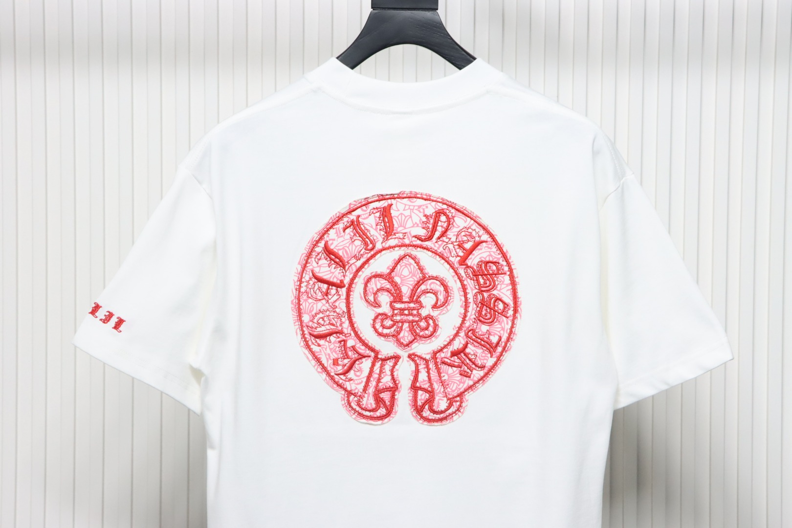 Chrome Hearts Scout Flower Embroidery T-shirt White