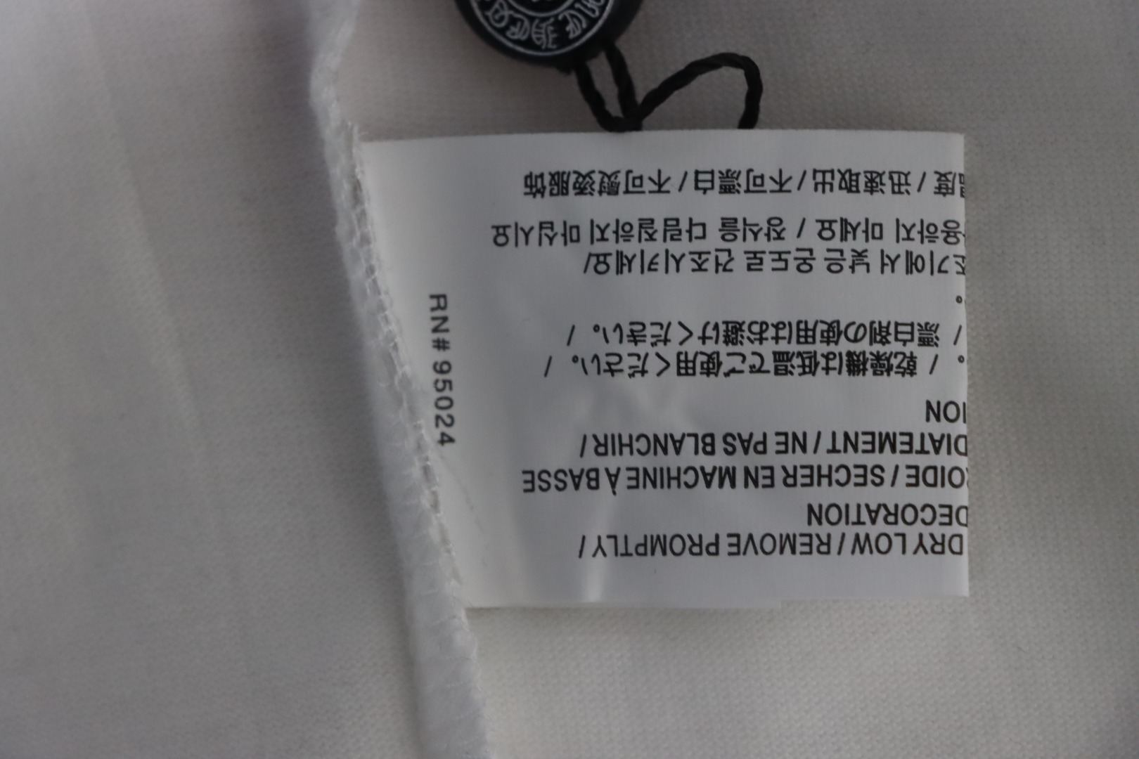 Chrome Hearts Scout Flower Embroidery T-shirt White