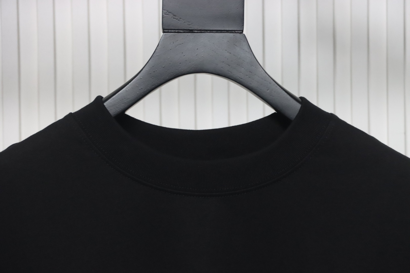 Chrome Hearts Trendy Embroidered Horseshoe Back Patch Overlapping Cross Round Neck T-shirt Black