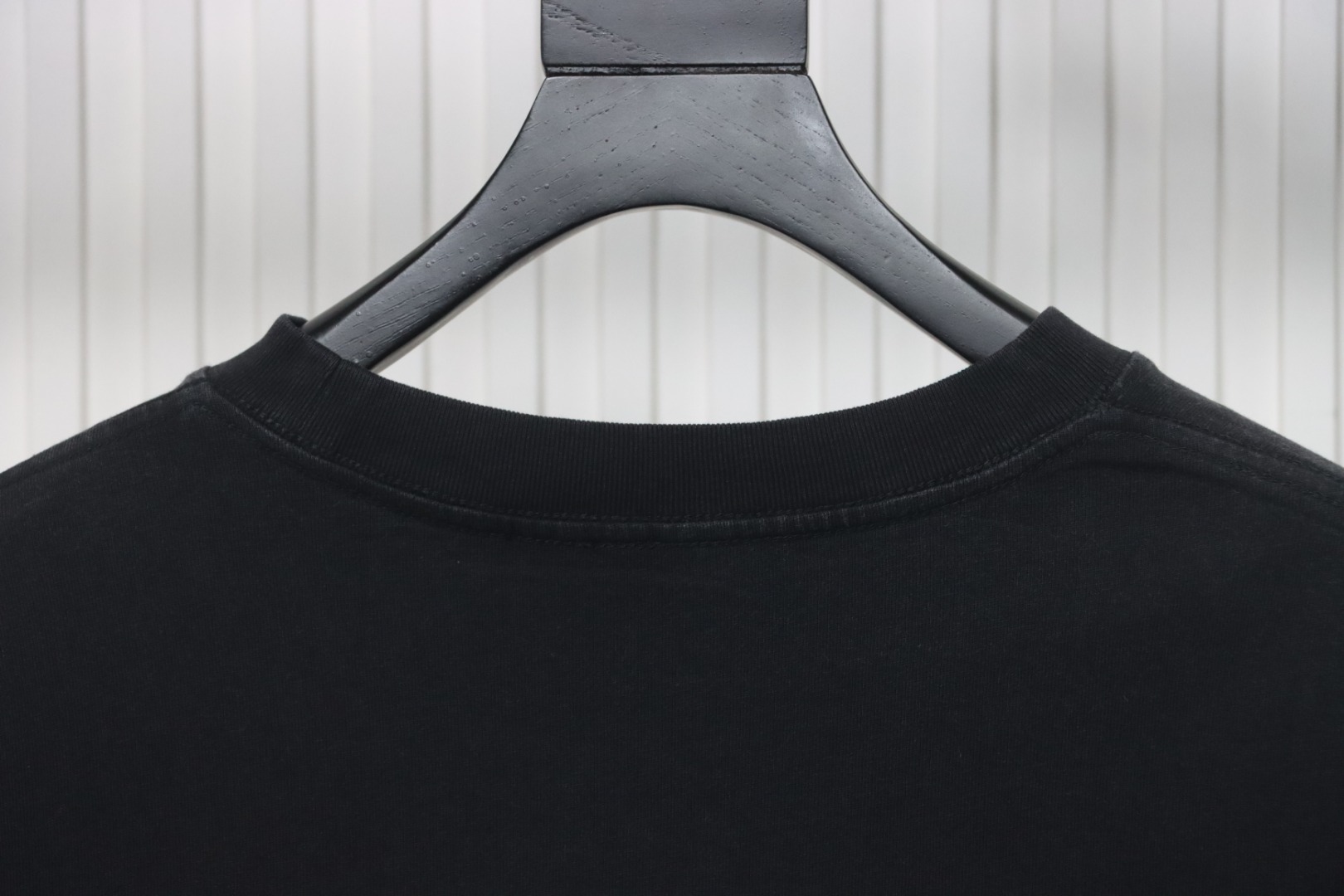 copy of Chrome Hearts Heavy Industry Horseshoe Silicone Ceramic Drill Old T-shirt Grey