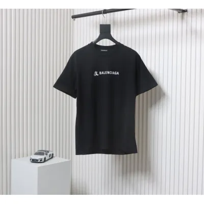 Balenciaga Alipay Co-branded T-shirt Black 01