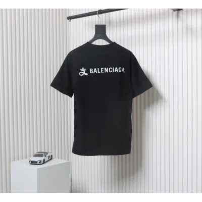 Balenciaga Alipay Co-branded T-shirt Black 02
