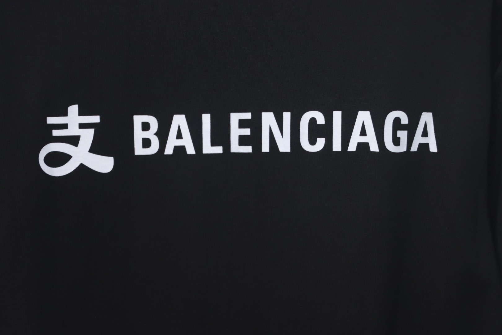 Balenciaga Alipay Co-branded T-shirt Black