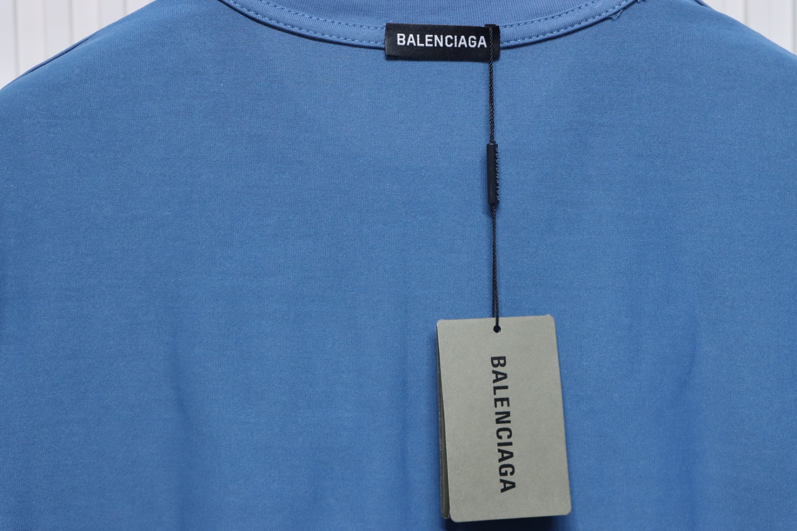 Balenciaga Bitcoin Logo T-shirt Blue