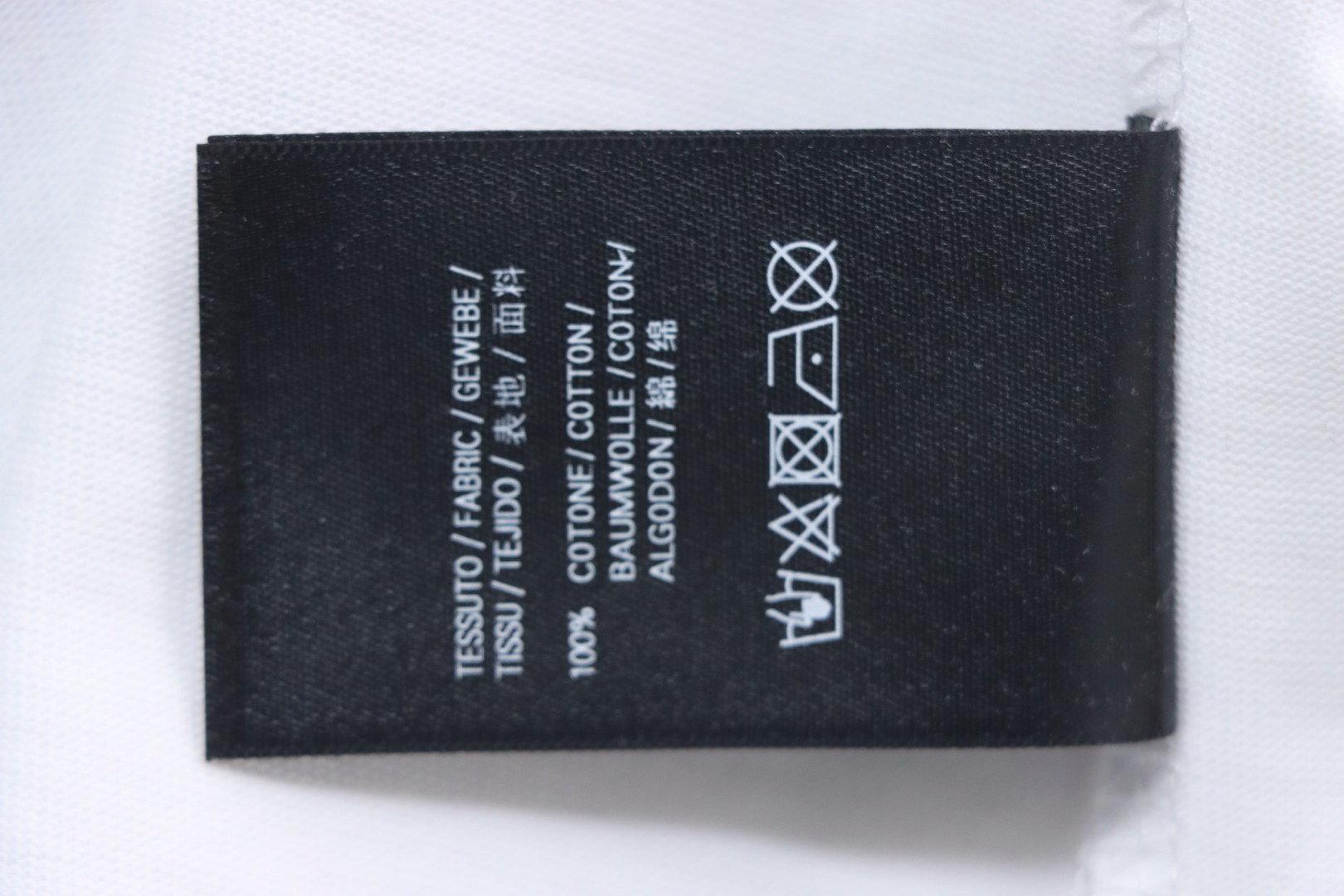 Balenciaga Hand-painted Double B Print T-shirt White