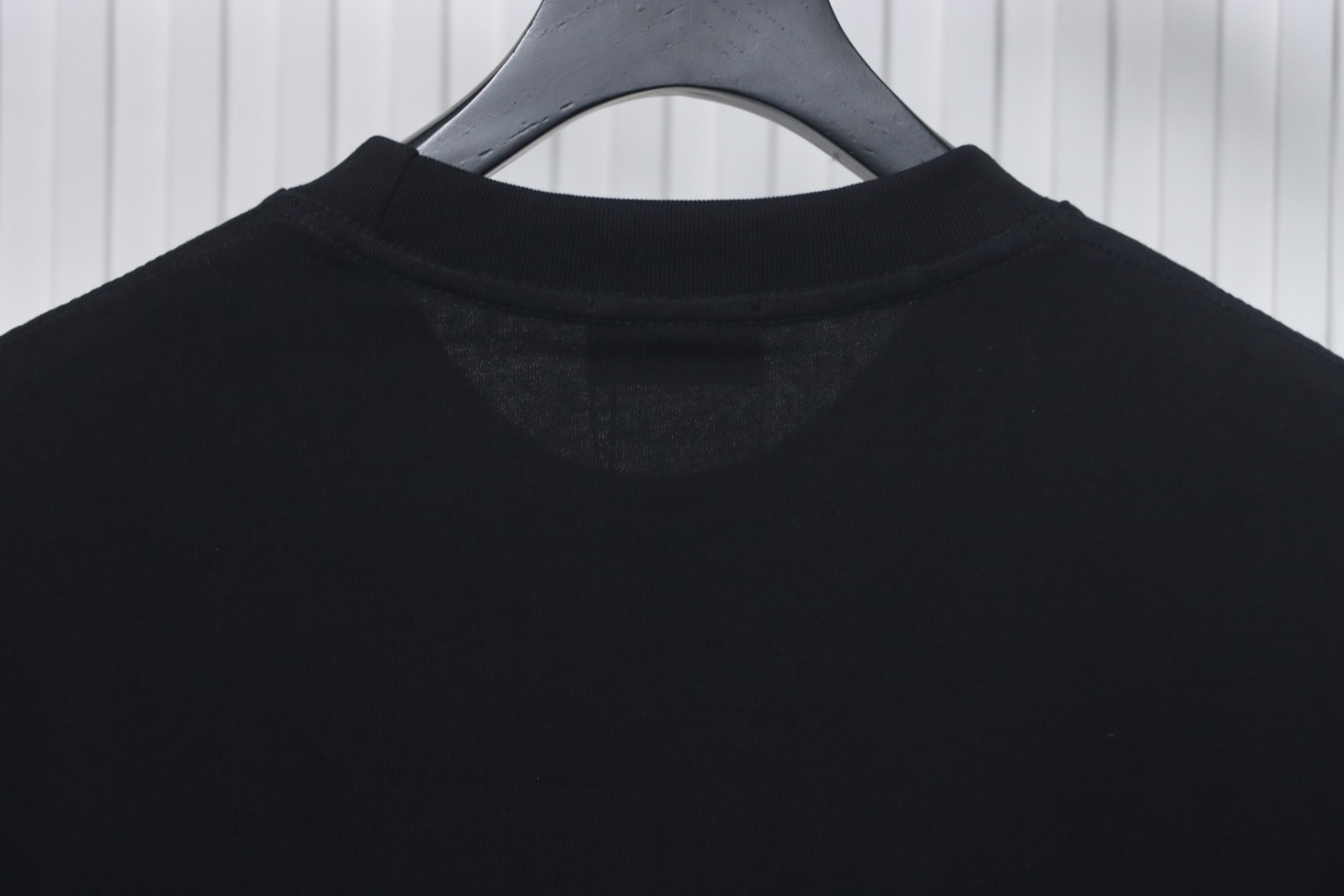 Balenciaga Hot Diamond Letter Print T-shirt Black