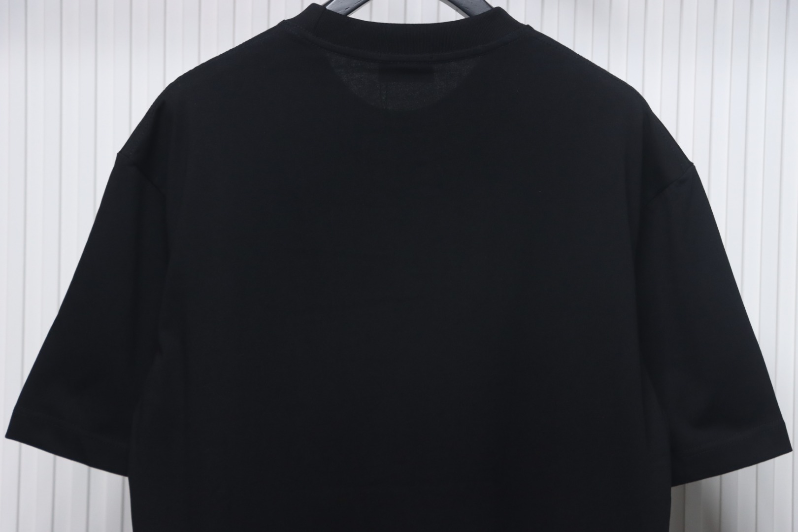 Balenciaga Hot Diamond Letter Print T-shirt Black