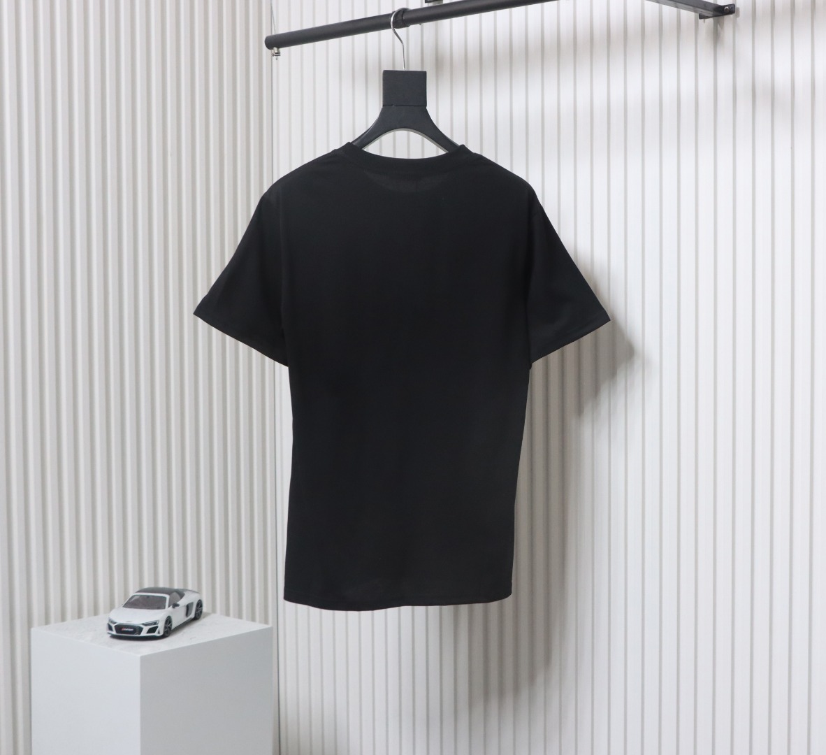 Balenciaga Vintage Washed Distressed T-shirt Black