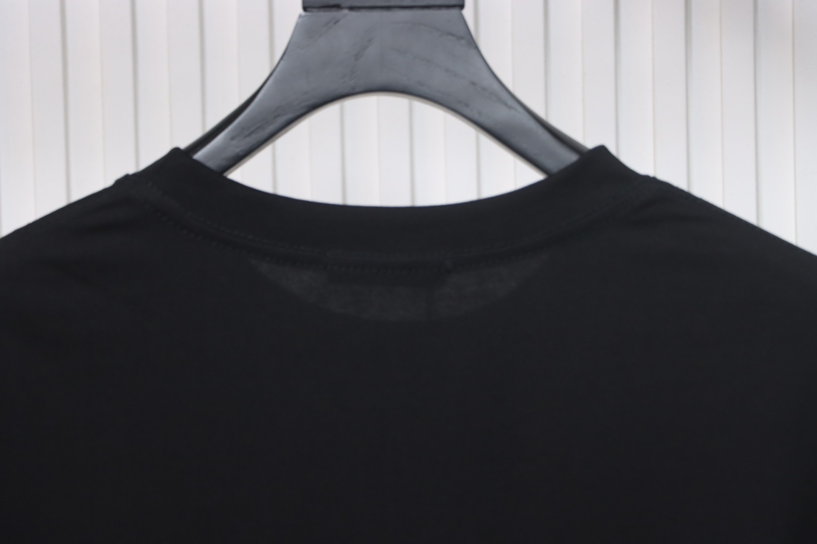 Balenciaga Vintage Washed Distressed T-shirt Black