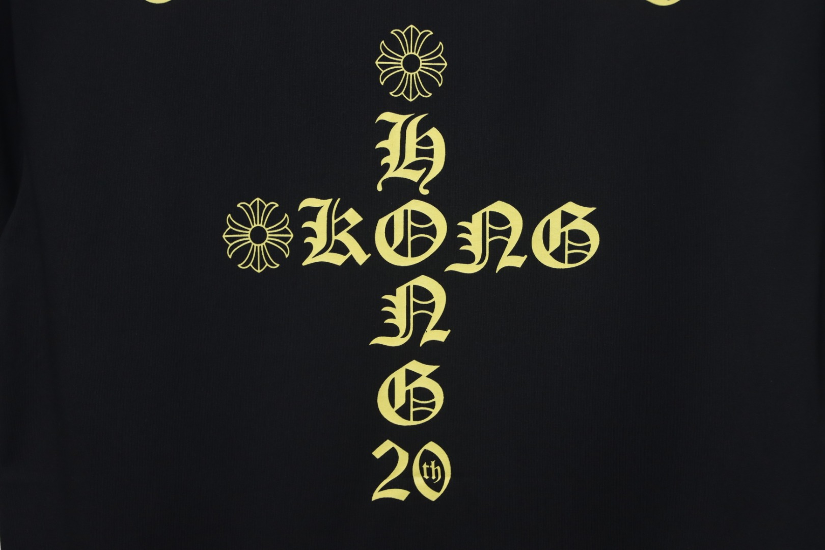 Chrome Hearts 20th Anniversary Hong Kong Limited Edition T-Shirt Black