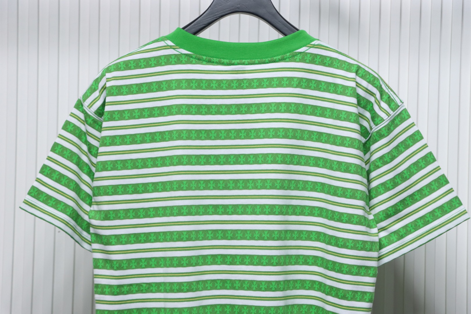 Chrome Hearts 24ss Full Print Cross Dye T-shirt Green