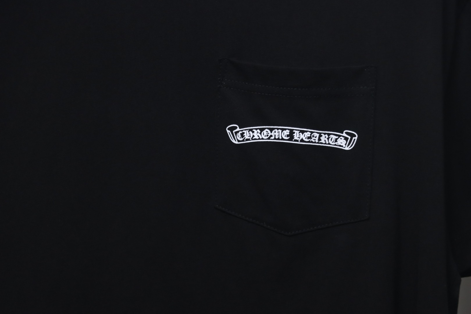 Chrome Hearts 24ss Red Sanskrit On The Back T-shirt Black