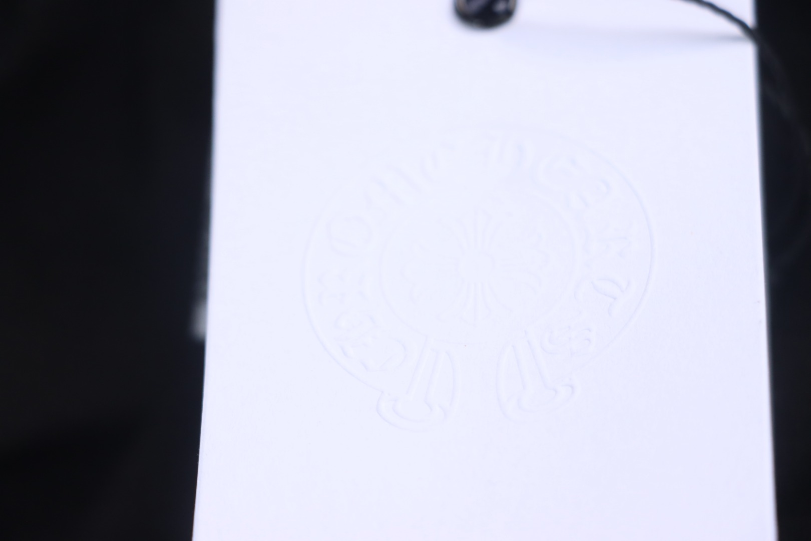 Chrome Hearts 24ss Red Sanskrit On The Back T-shirt Black