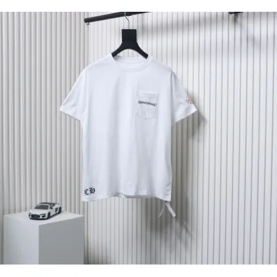 Chrome Hearts 24ss Red Sanskrit On The Back T-shirt White 01