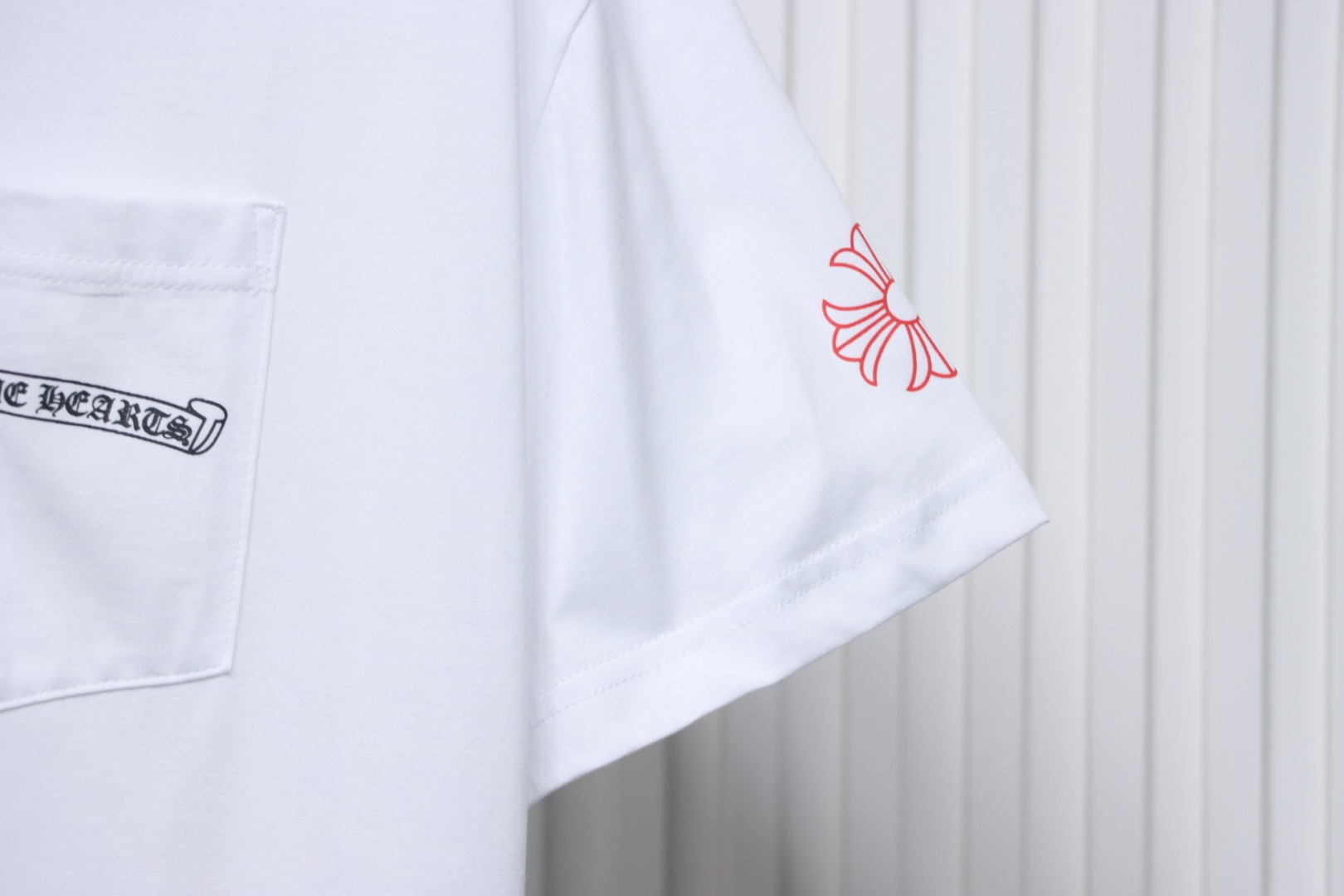 Chrome Hearts 24ss Red Sanskrit On The Back T-shirt White