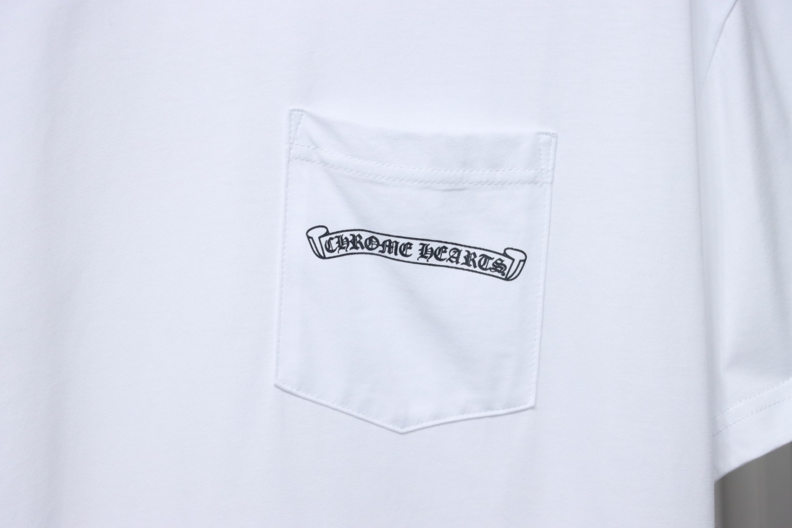 Chrome Hearts 24ss Red Sanskrit On The Back T-shirt White