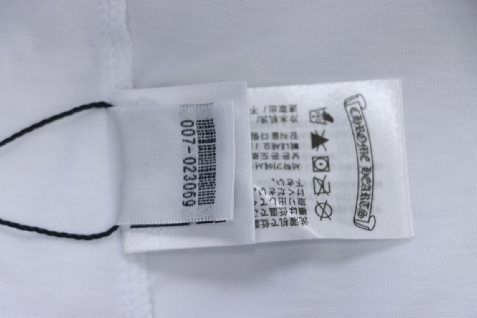 Chrome Hearts 24ss Red Sanskrit On The Back T-shirt White