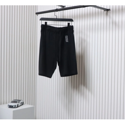 Chrome Hearts 24ss White Sanskrit Letters Embroidered Shorts Black 01