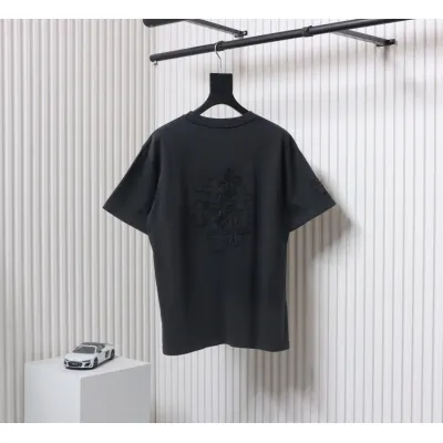 Chrome Hearts 25ss Washed Distressed Patch Logo T-shirt Black 02