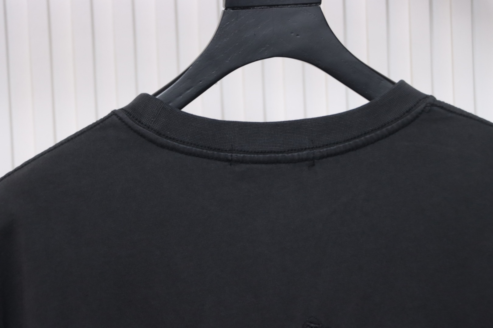 Chrome Hearts 25ss Washed Distressed Patch Logo T-shirt Black