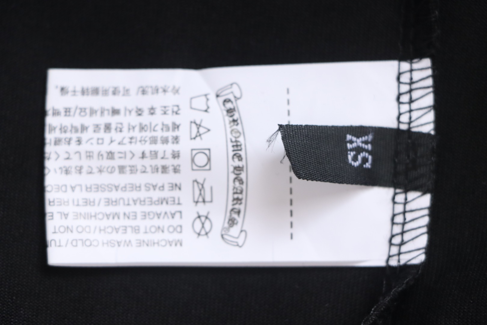 Chrome Hearts Colorful Overlap Cross Print T-shirt Black