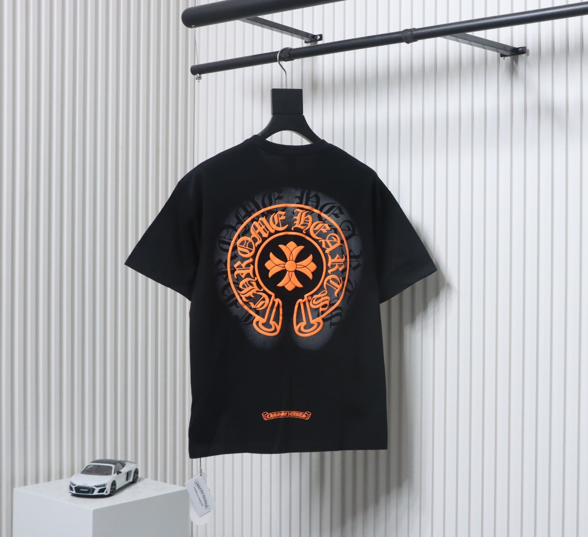 Chrome Hearts Double Horseshoe Print T-shirt Black