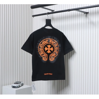 Chrome Hearts Double Horseshoe Print T-shirt Black 02