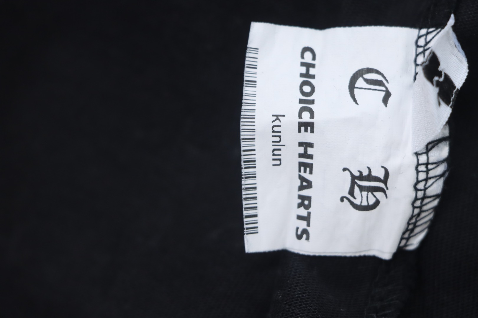 Chrome Hearts Heavy Embroidery Sprayed Monkey Old T-shirt Black