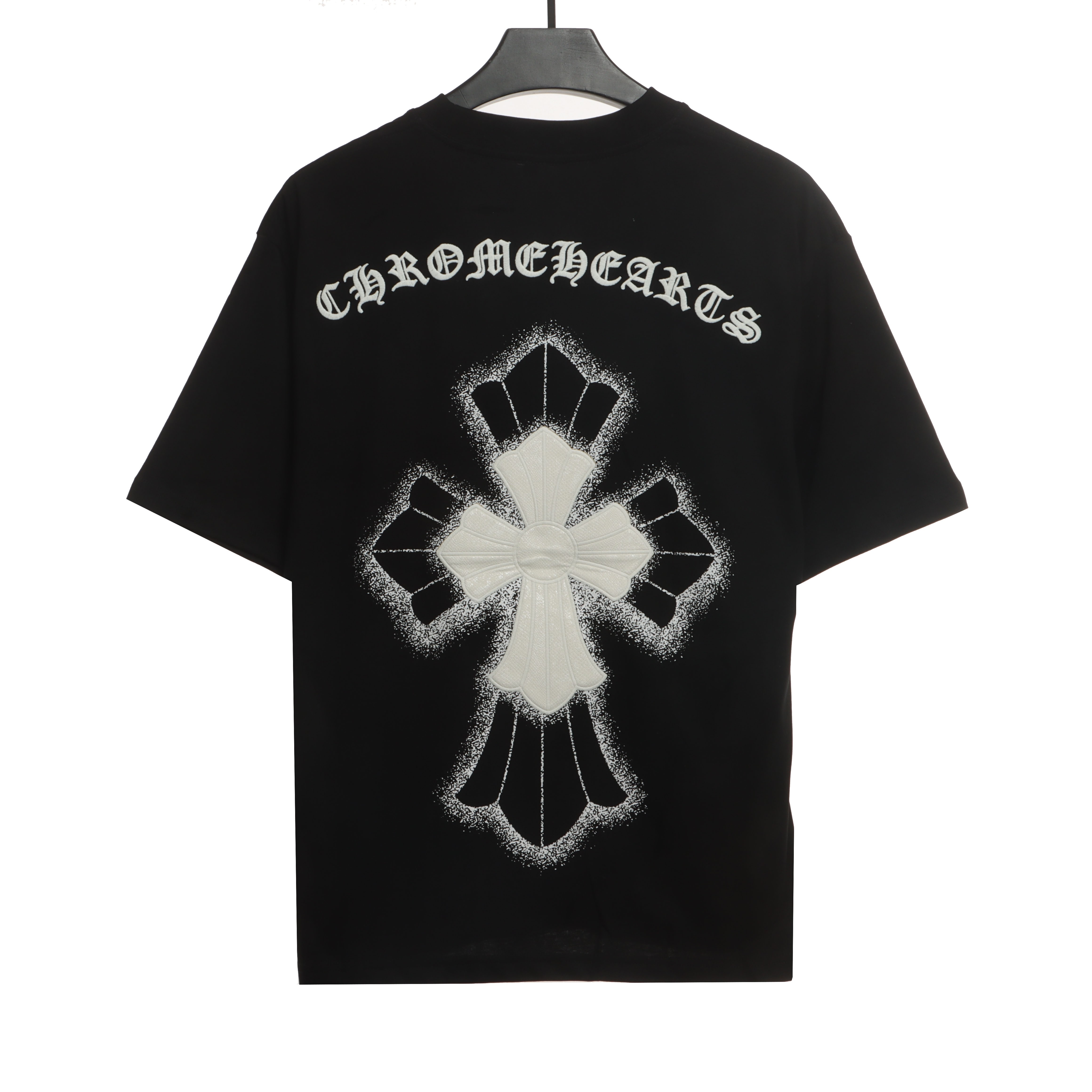 Chrome Hearts Heavy Industries Cross Sanskrit T-shirt Black